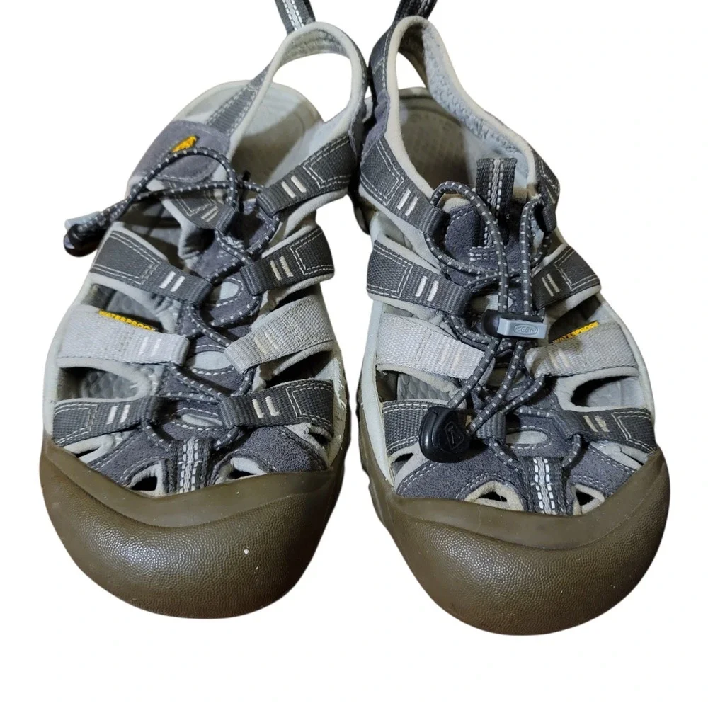 Keen Newport H2 Dusty Olive Gray Sandals‎ Camo Mens Size 7 Hiking Water